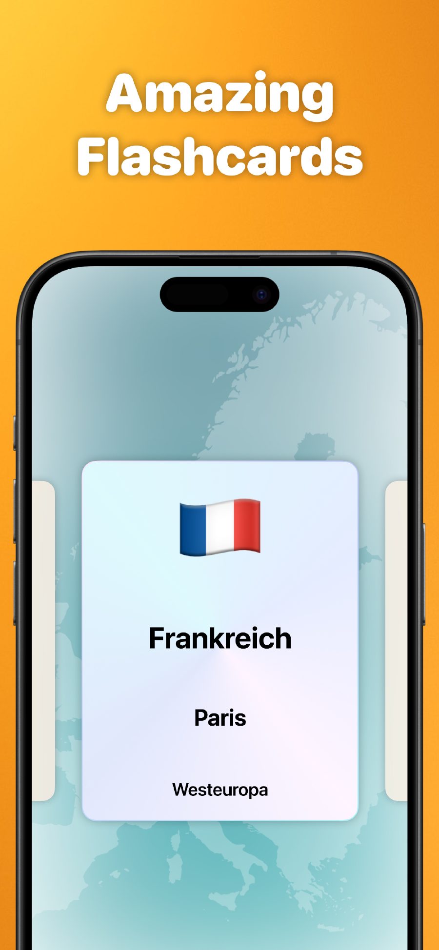 Lerne mit lustigen Lernkarten