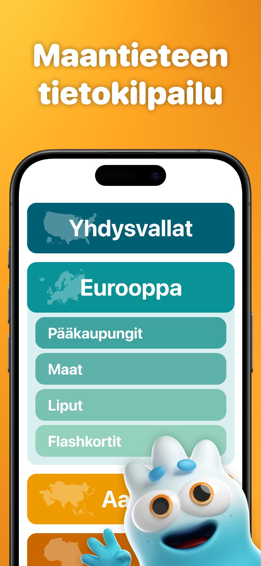 Interaktiivinen päävalikko